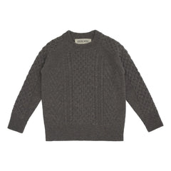 Holmm - Jersey de merino y cachemir Elsem | Gris carbón