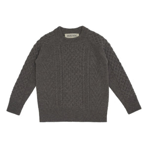 Holmm - Jersey de merino y cachemir Elsem | Gris carbón