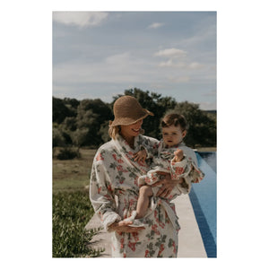 garbo&friends - Albornoz infantil Grapes Pink