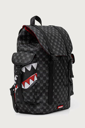 Sprayground - Mochila Negra con Tiburones en París 910B9311NSZ