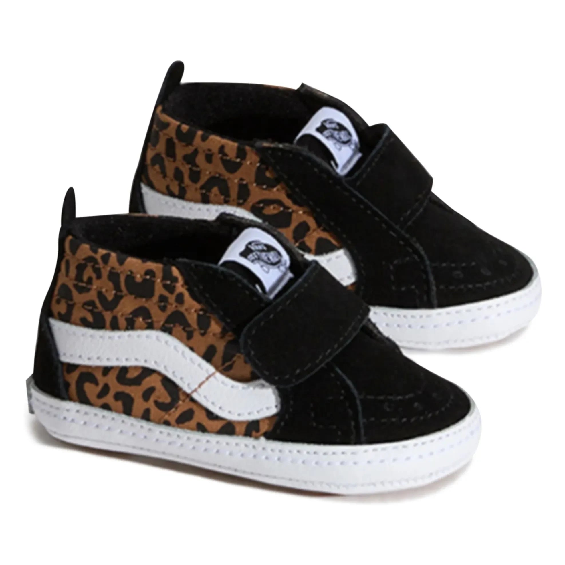 Vans - Zapatillas Sk8-Hi Crib con estampado de leopardo | Marrón