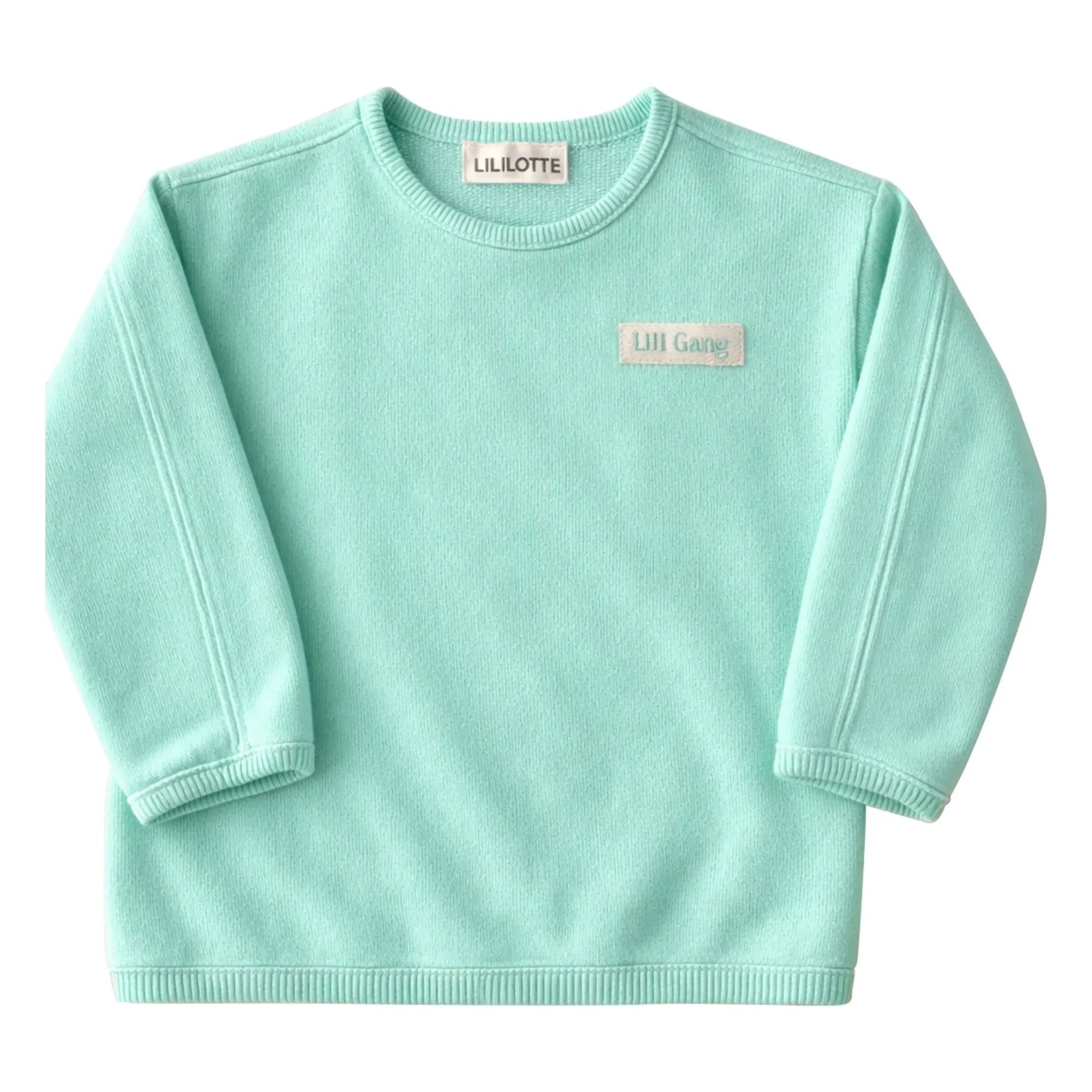 Lililotte - Sudadera de algodón orgánico Solal | Verde Menta