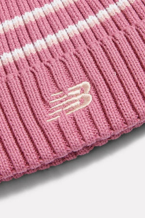 Gorro New Balance de algodón con pompón para niños