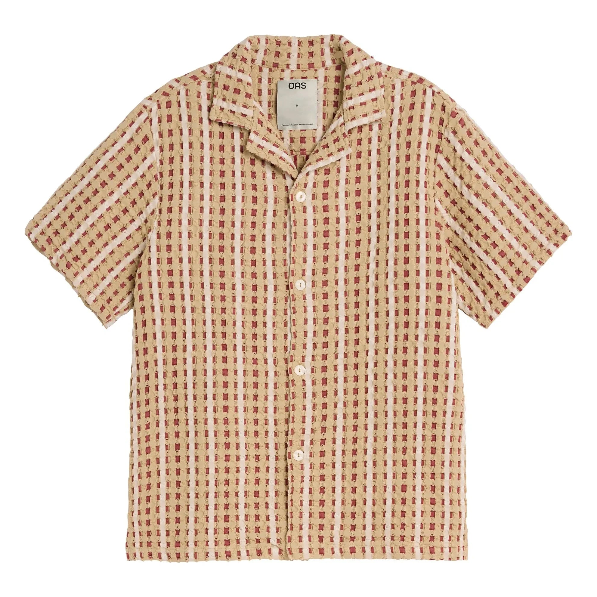 OAS - Camisa Cuba Lino | Roja