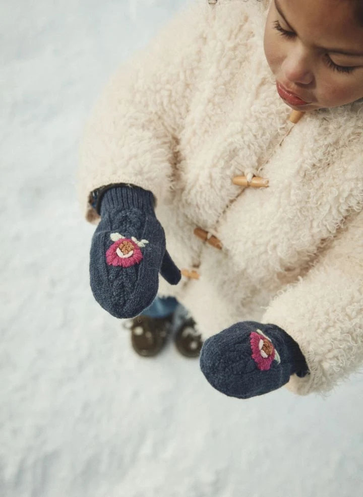 Louise Misha - Guantes Ania Laine | Azul marino