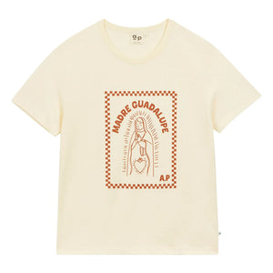 a.p - Camiseta de algodón orgánico Guadalupe | Crudo