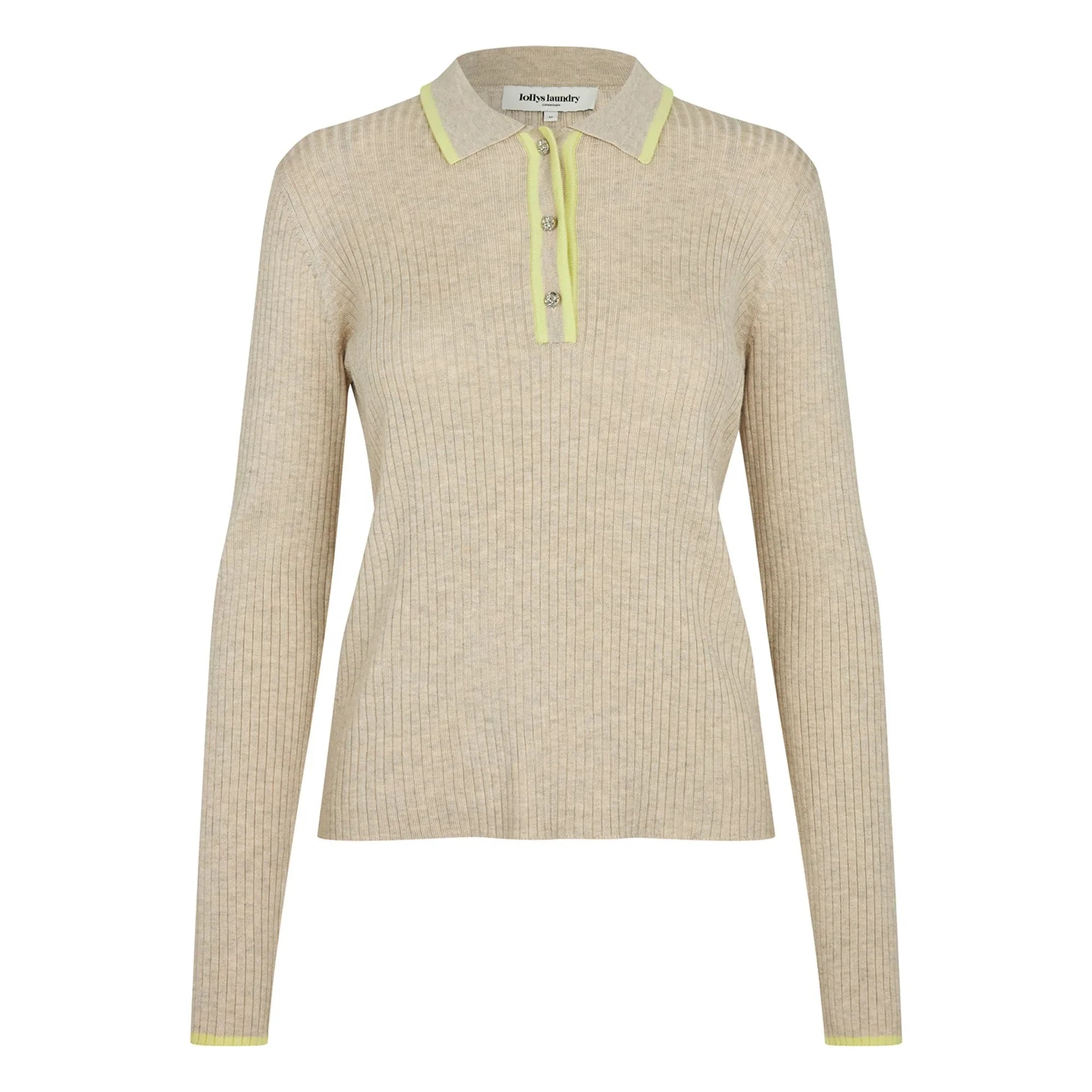 Lollys Laundry - Polo Julio jersey | Beige