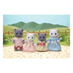 Sylvanian Families - Familia Gatos Persas