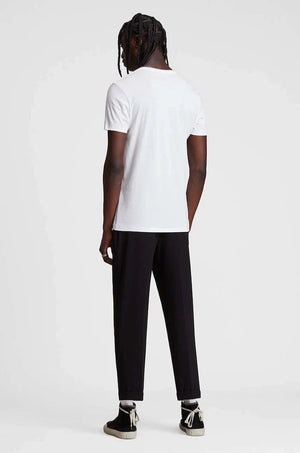 AllSaints - Camiseta Tonic de manga corta con cuello redondo