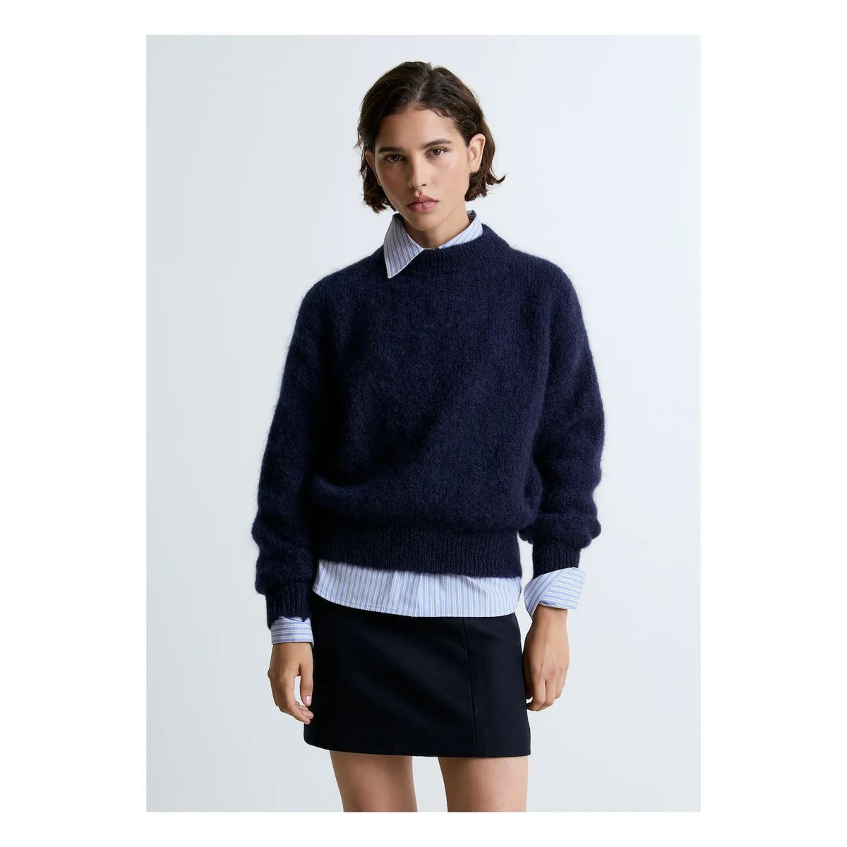 Surprise Paris - Jersey de Lana Jane | Azul marino clásico