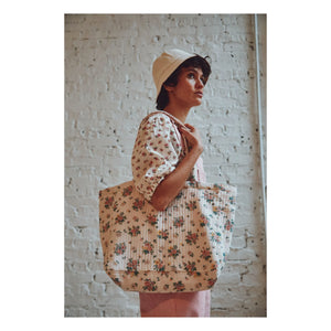 Emile et Ida - Bolso tote reversible | Rosa empolvado