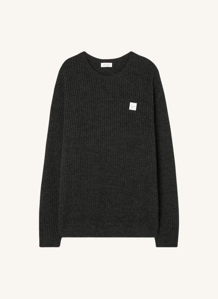 American Vintage - Suéter de lana y alpaca Crashway | Gris carbón