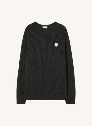 American Vintage - Suéter de lana y alpaca Crashway | Gris carbón