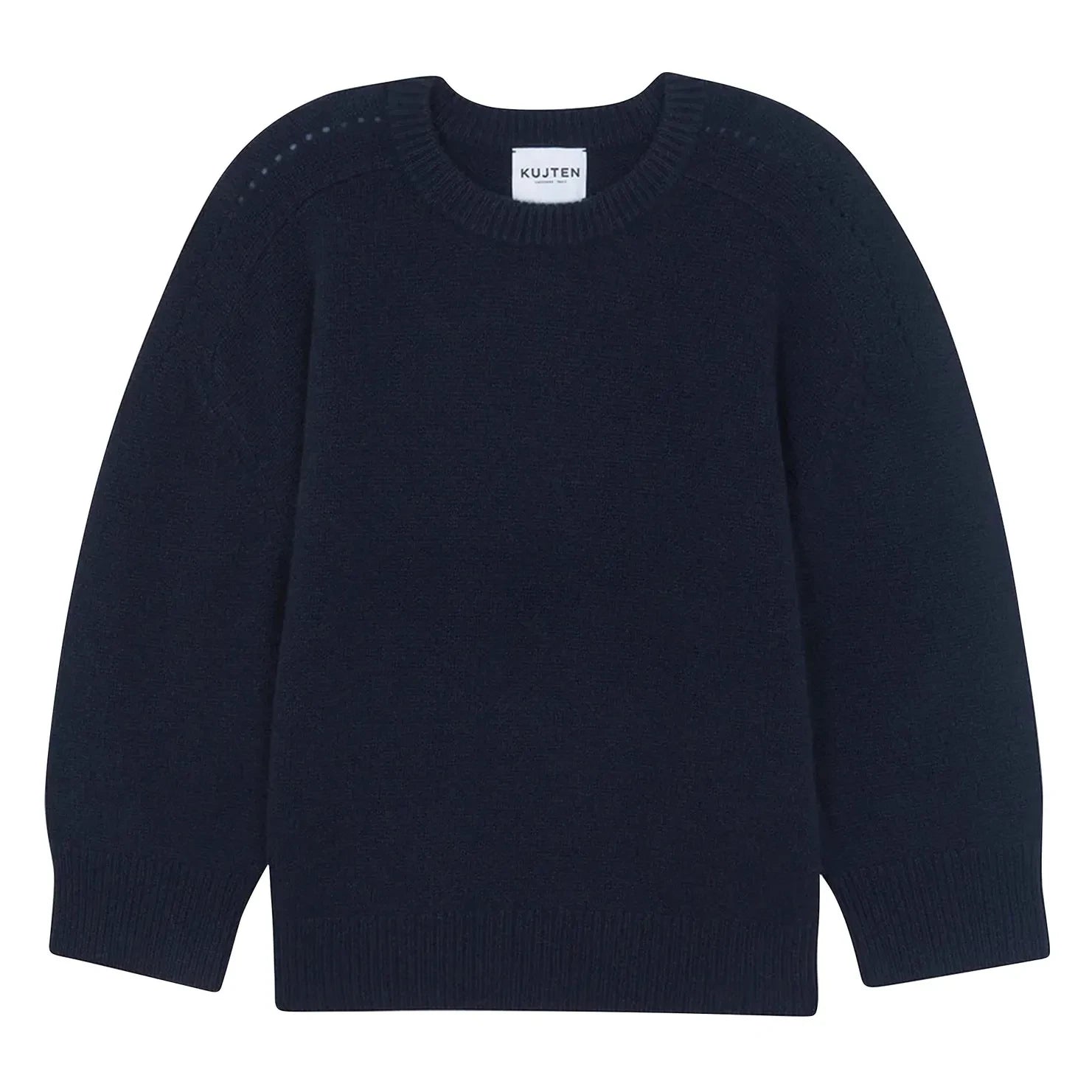Kujten - Diane Jersey Cachemir | Azul Marino