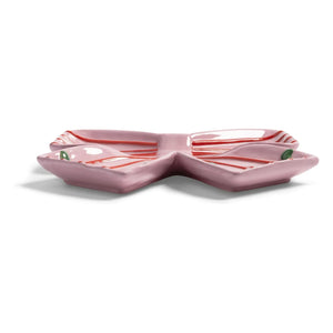 &Klevering - Bandeja rayada | Rosa