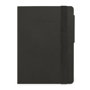 Legami - Cuaderno Rayado con Funda Suave Monocromática - Black Suit - My Defter