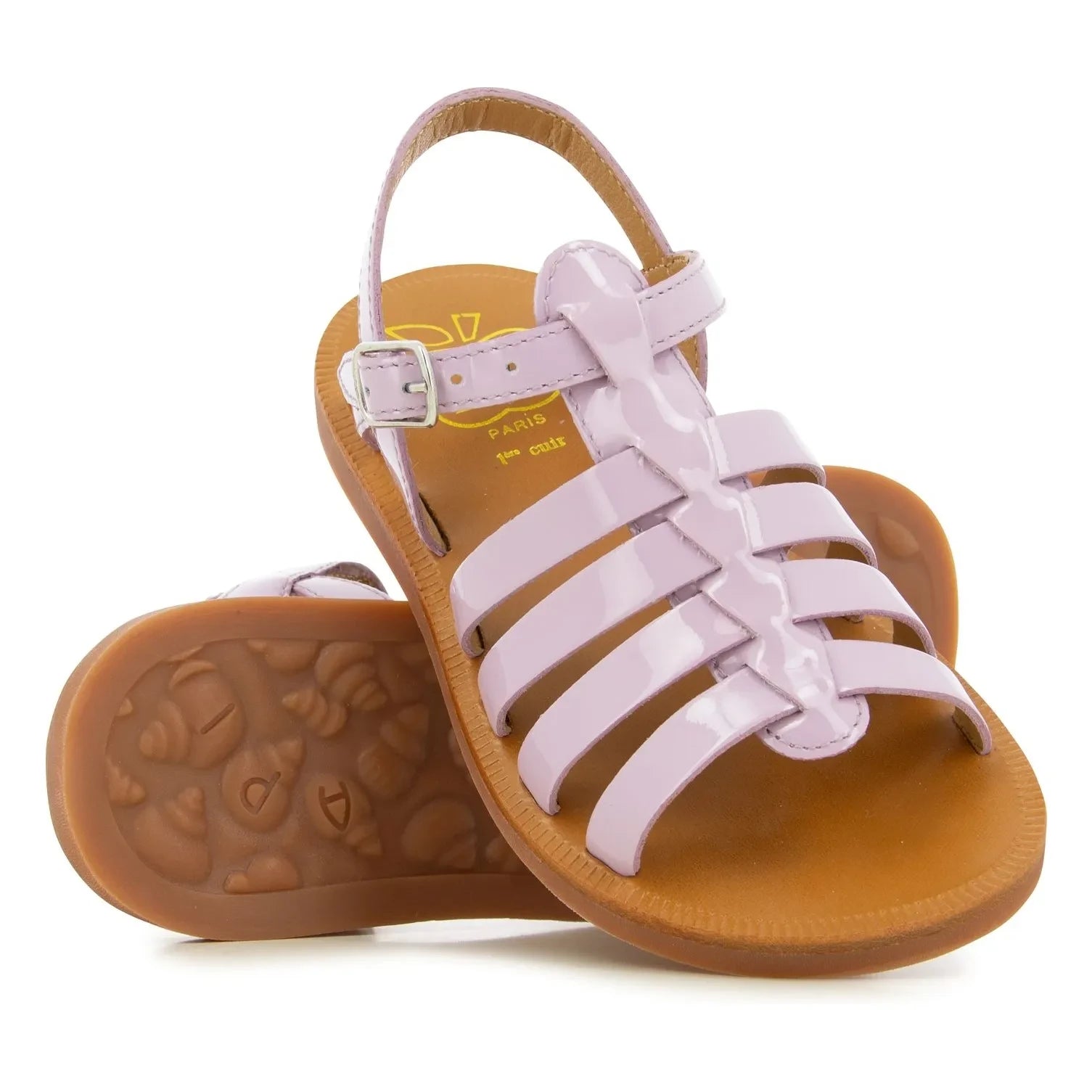 Pom d'Api - Sandalias con tira en el talón Plagette | Malva