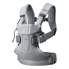 BabyBjörn - Mochila Portabebés One Air de malla | Gris plateado