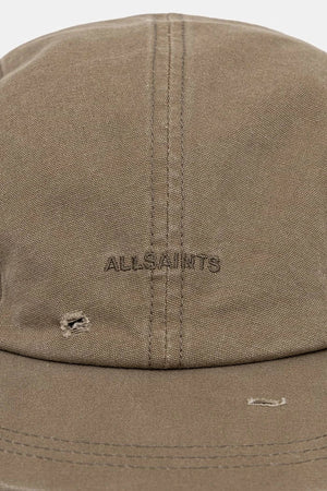Gorro de algodón para hombre con broches y ancho ajustable AllSaints