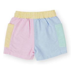 Goldie + Ace - Pantalones cortos de color en bloque | Rosa
