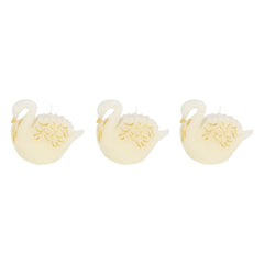 Meri Meri - Velas Cisne - Set de 3 | Crudo
