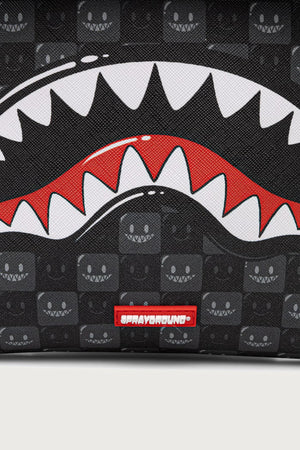 Sprayground - Mochila Gris con Tiburones en París 910B9314NSZ