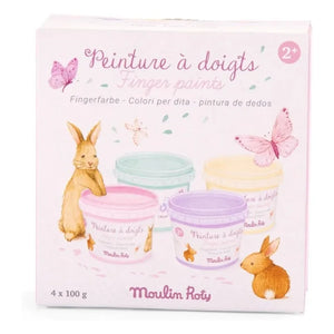 Moulin Roty - Pinturas de dedos pastel Les Rosalies