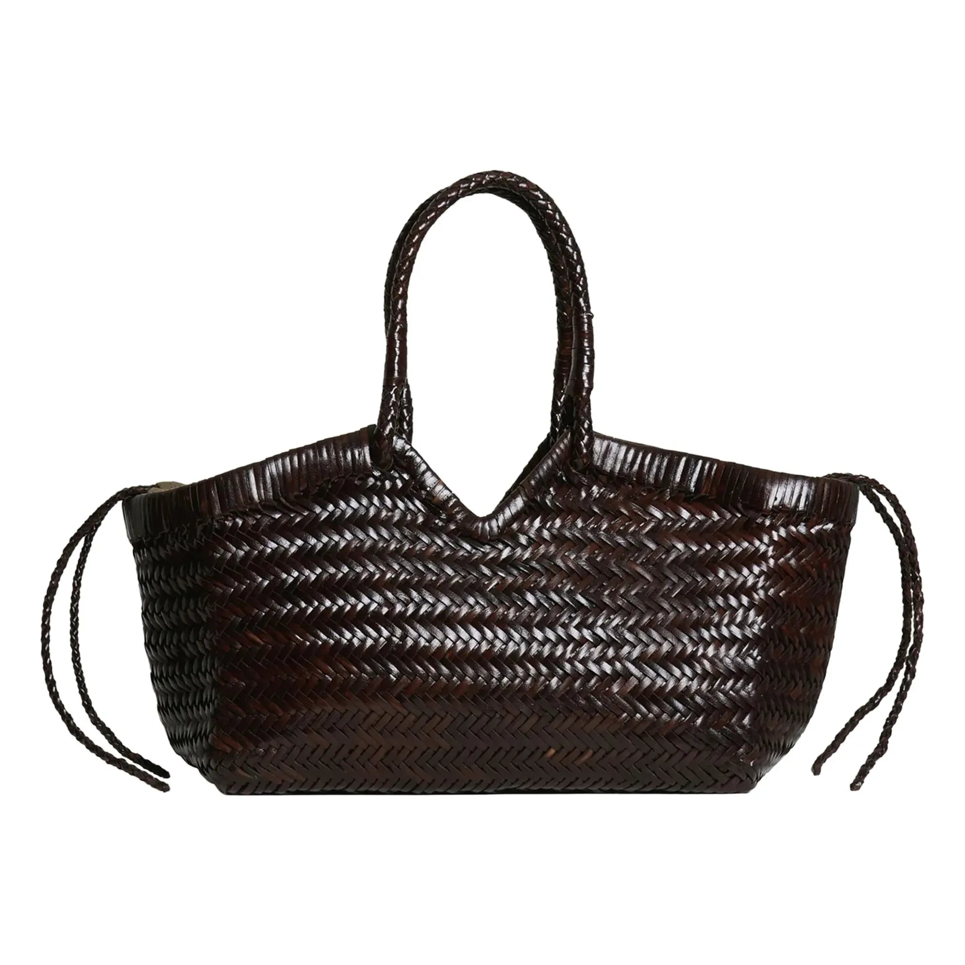 Vipera - Bolso tote Crudelia de piel | Chocolate