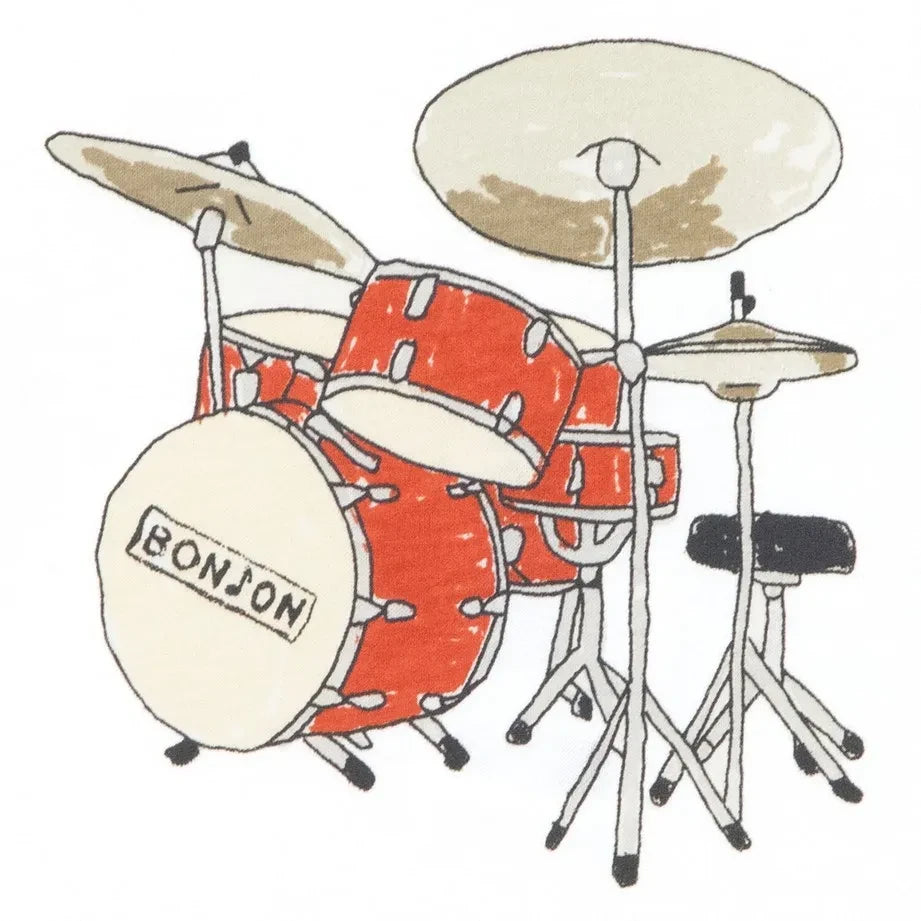 Bonton - Camiseta Cab Drummy | Ecru