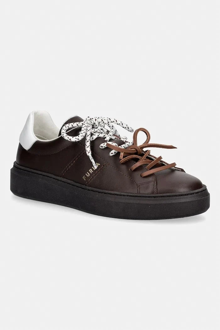 Zapatillas de piel Furla Hype para mujer