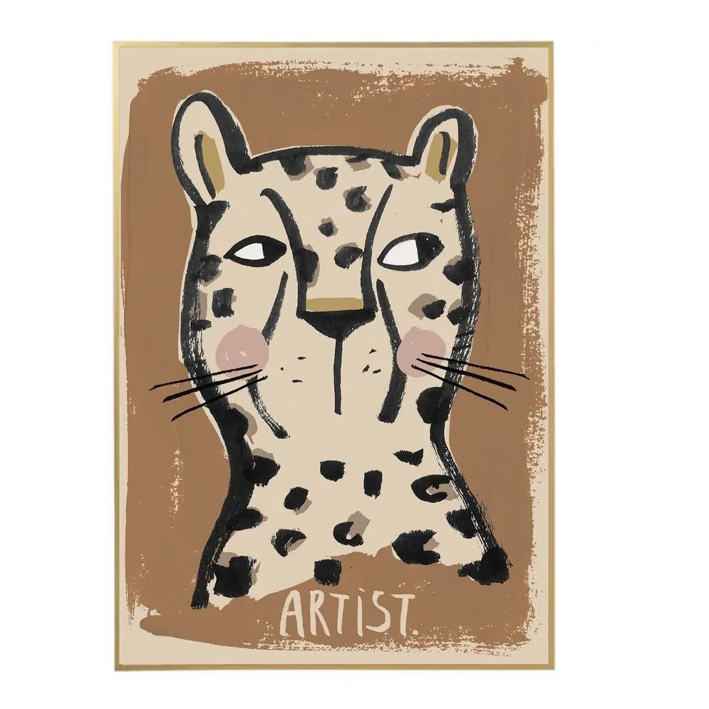 Studio Loco - Póster Grande de Leopardo