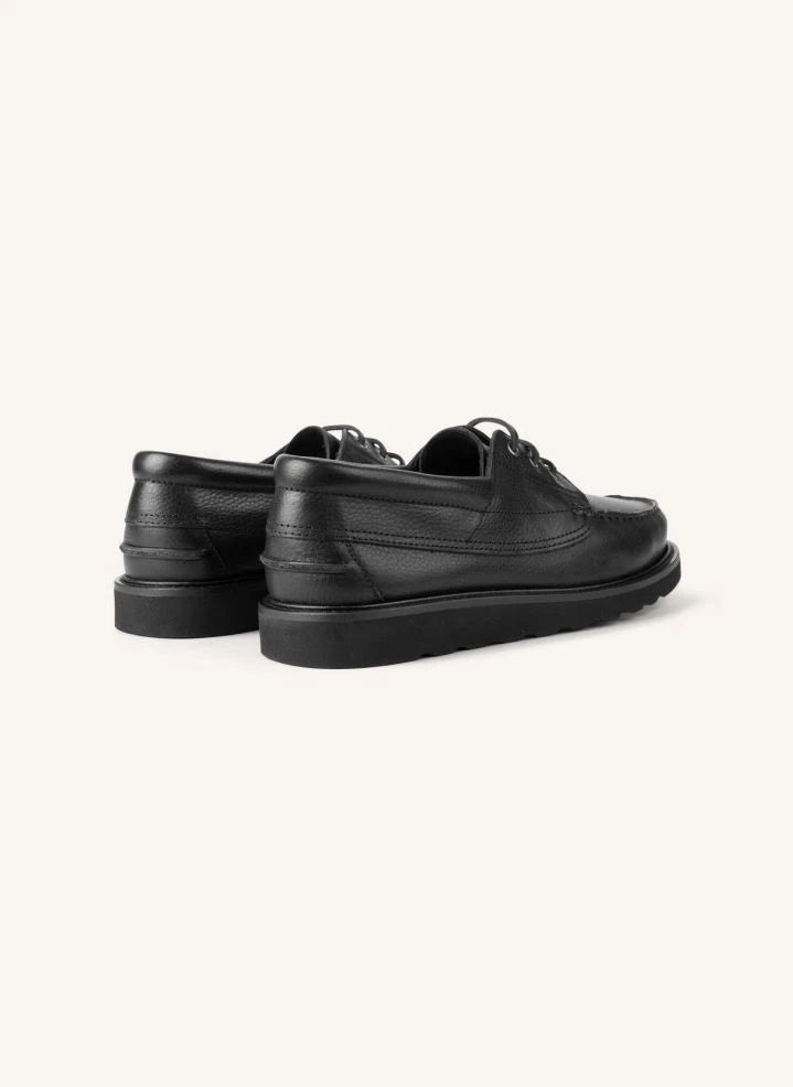 Garment Project - Zapatillas de Cuero Egon | Negros
