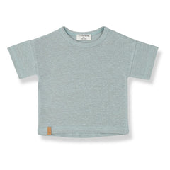 1+ en la familia - Camiseta de lino Ermadas | Agua verde