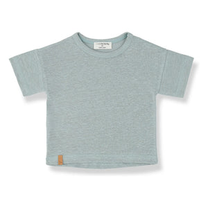 1+ en la familia - Camiseta de lino Ermadas | Agua verde