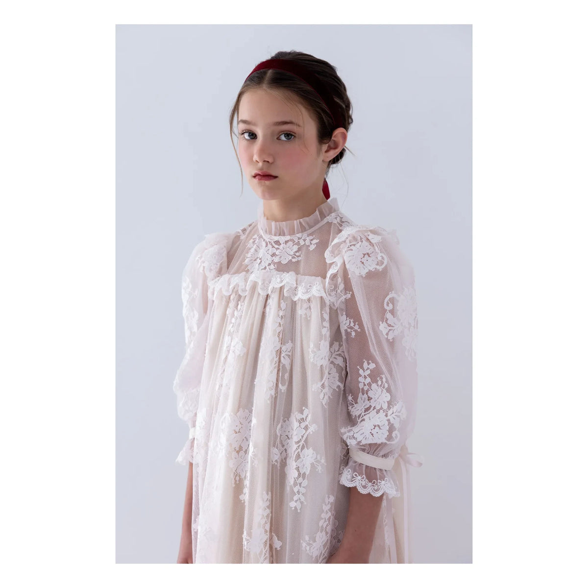 petite Amalie - Vestido de encaje | Rosa claro