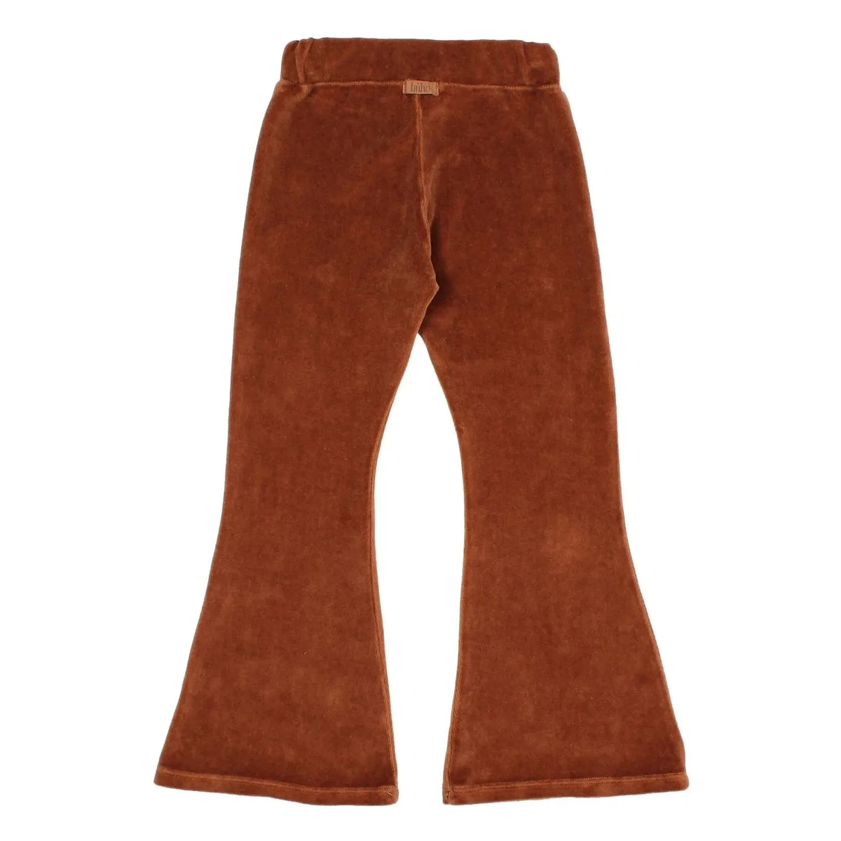 Búho - Leggings Acampanados Coeur de Algodón Orgánico Aterciopelado | Russet