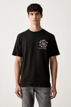 Camiseta de algodón para hombre Scotch & Soda