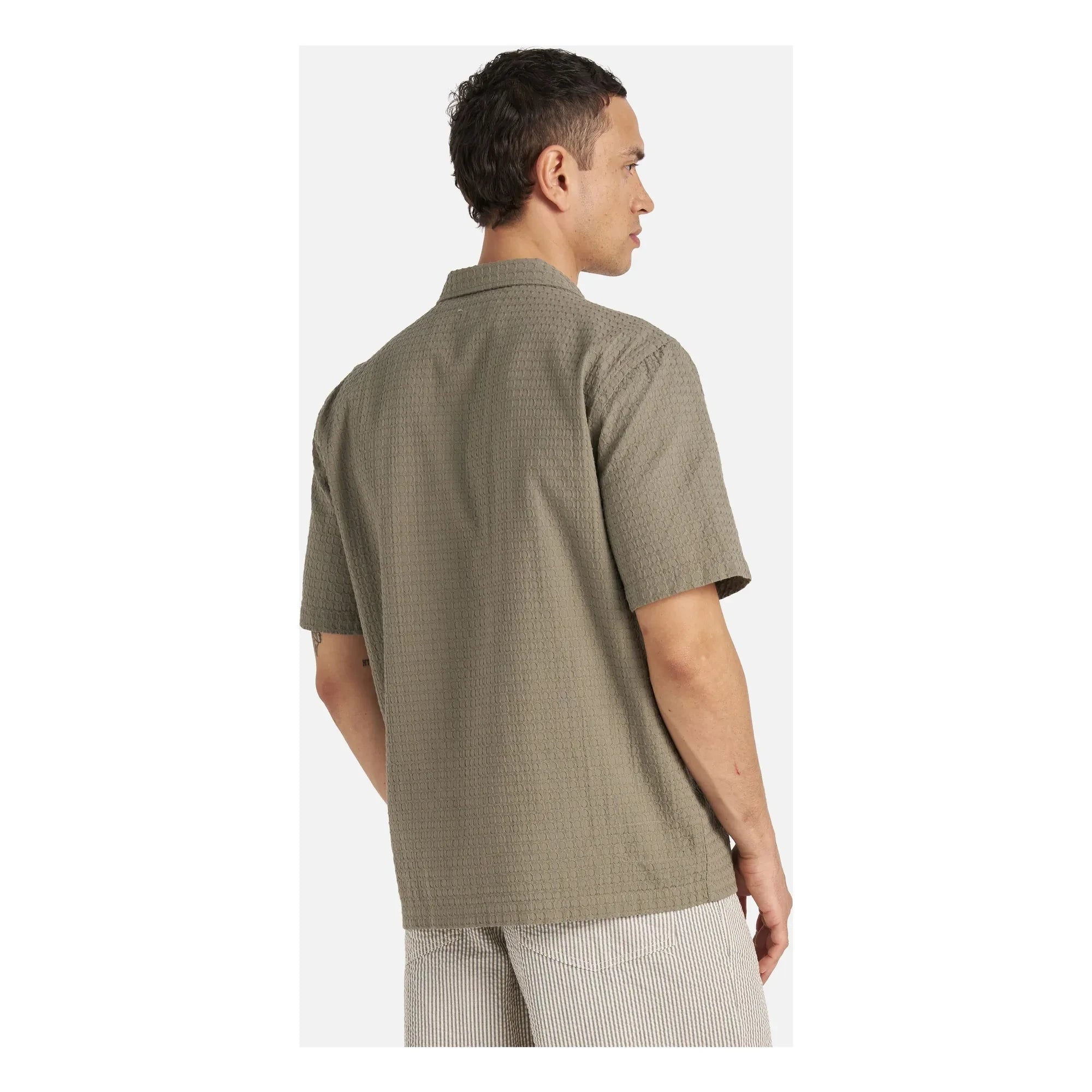 Universal Works - Camisa Road Delos | Verde Oliva