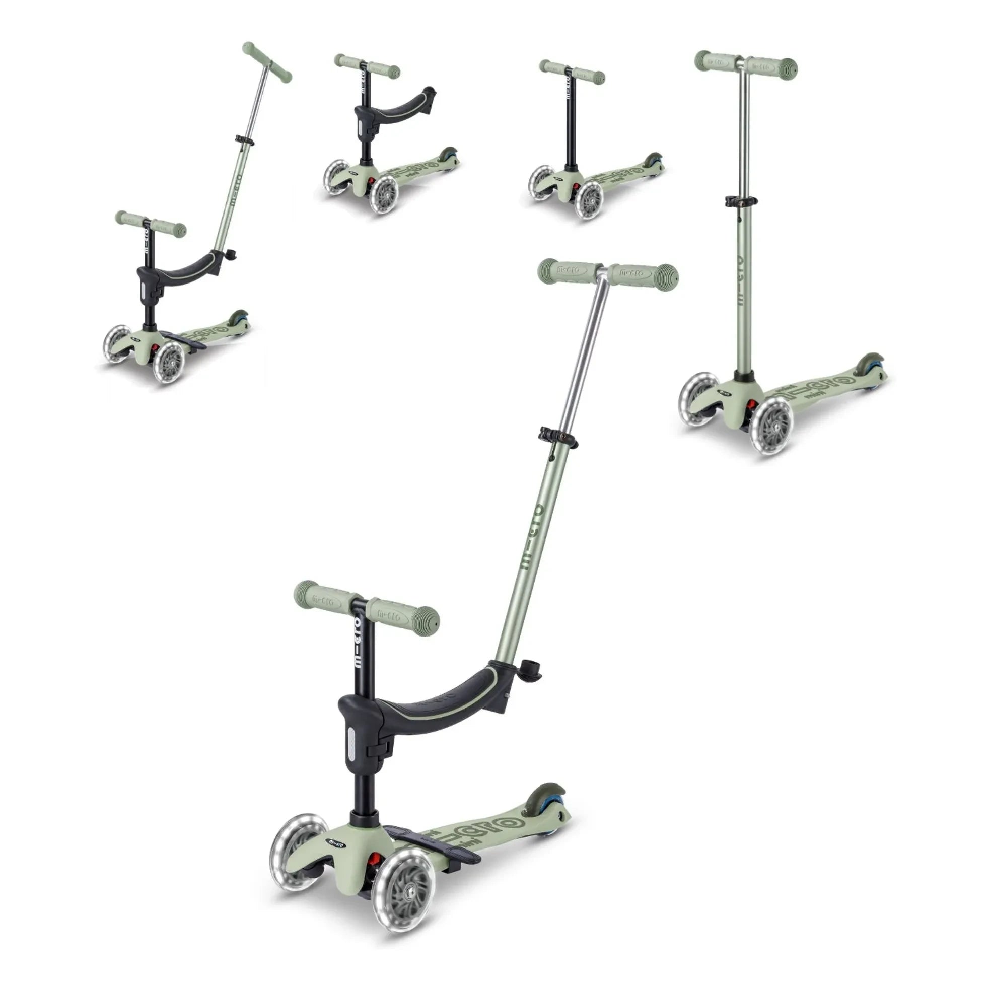 Patinete evolutivo Micro - Mini2Grow | Salvia