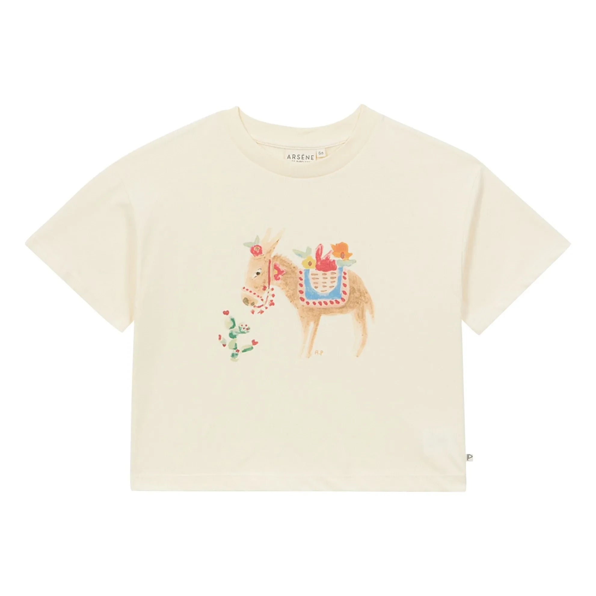 Arsène et Les Pipelettes - Camiseta Algodón orgánico | Crudo