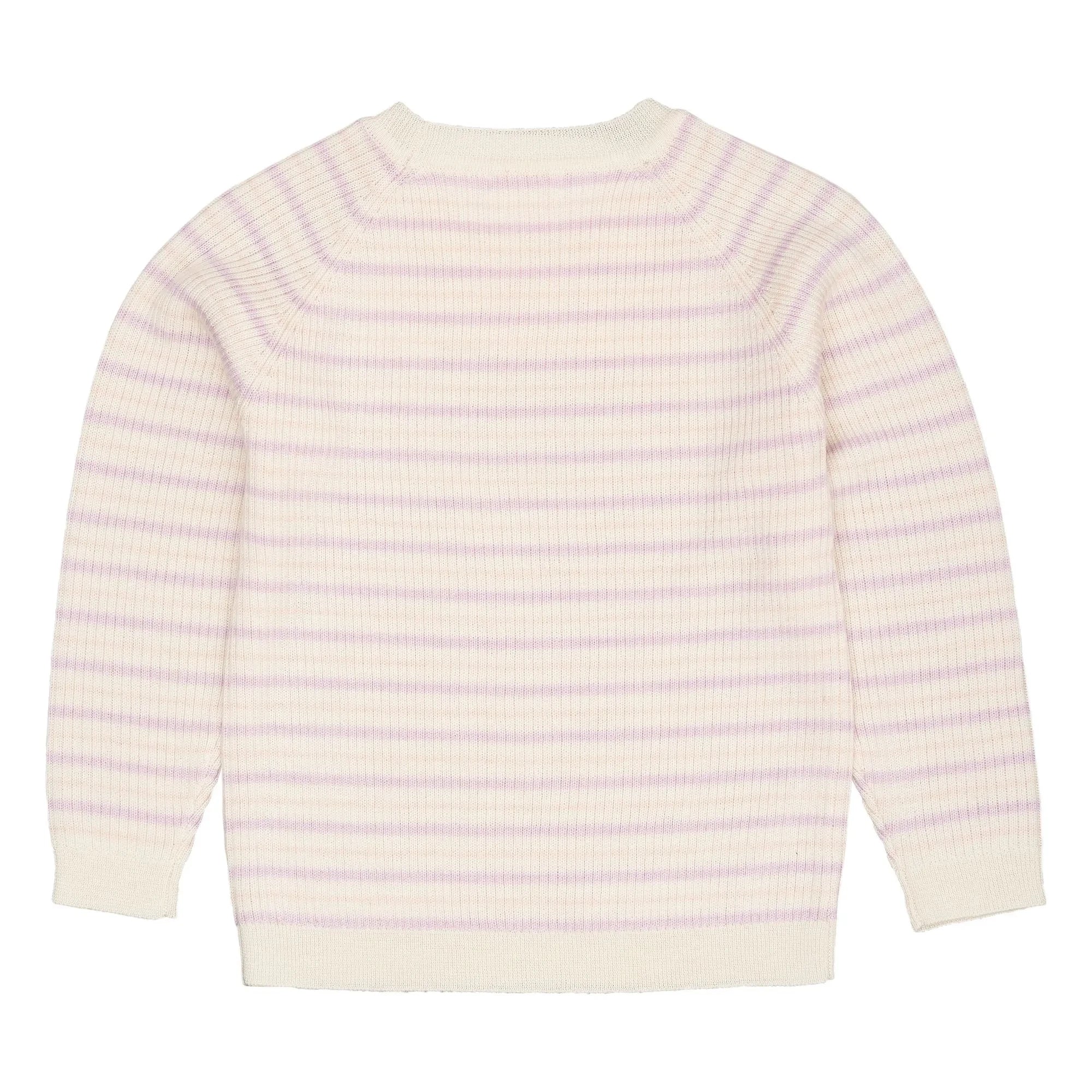 Copenhagen Colors - Jersey de Pana a Rayas de Lana Merina | Lila