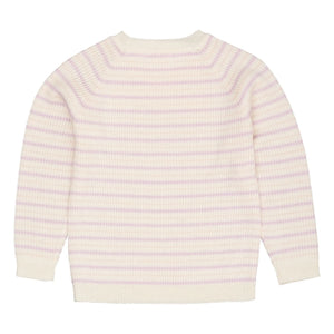 Copenhagen Colors - Jersey de Pana a Rayas de Lana Merina | Lila