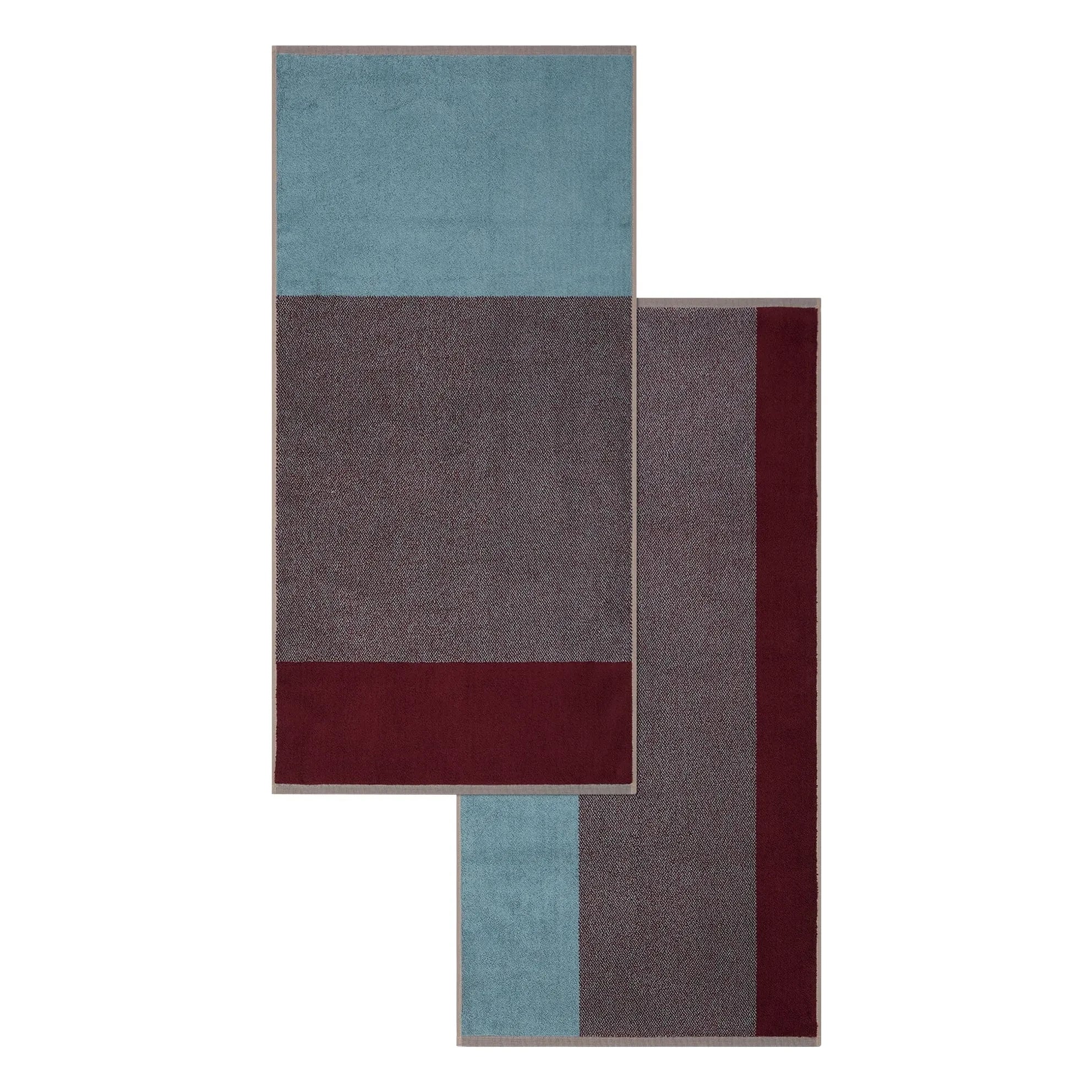 Suite 702 - Toallas Lex Pott - Set de 2 | Burdeos