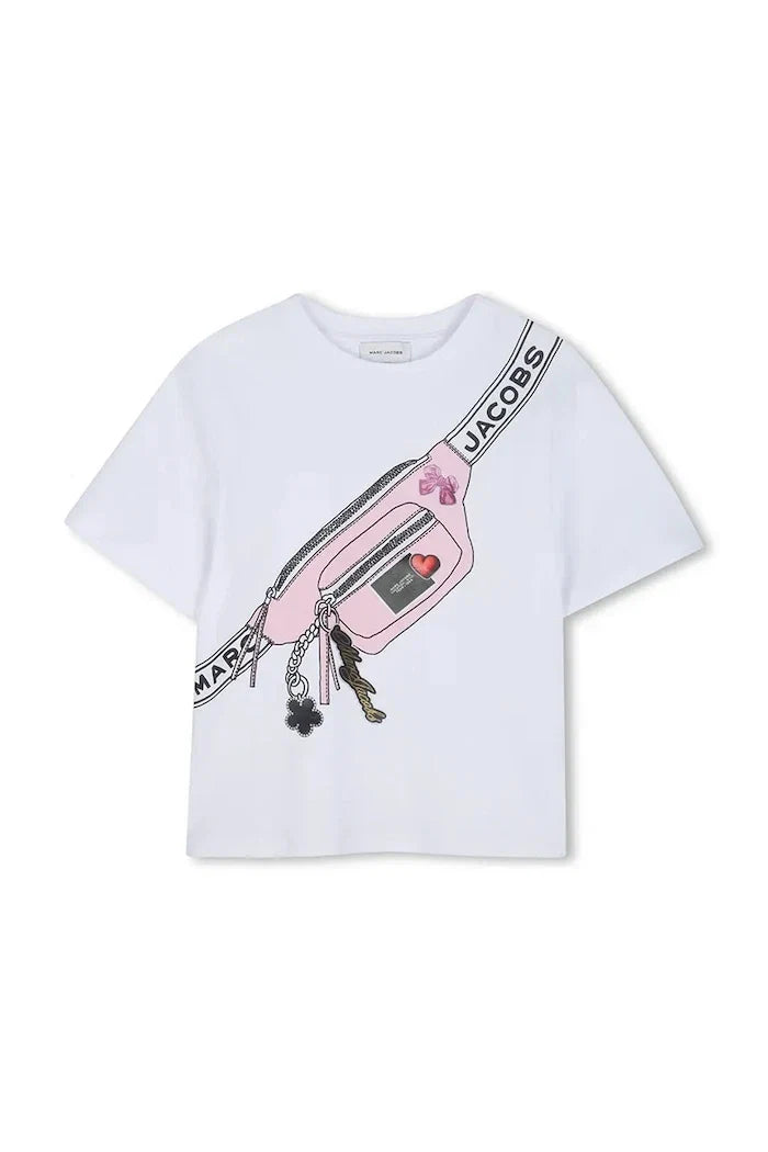 Camiseta de algodón para niños Marc Jacobs