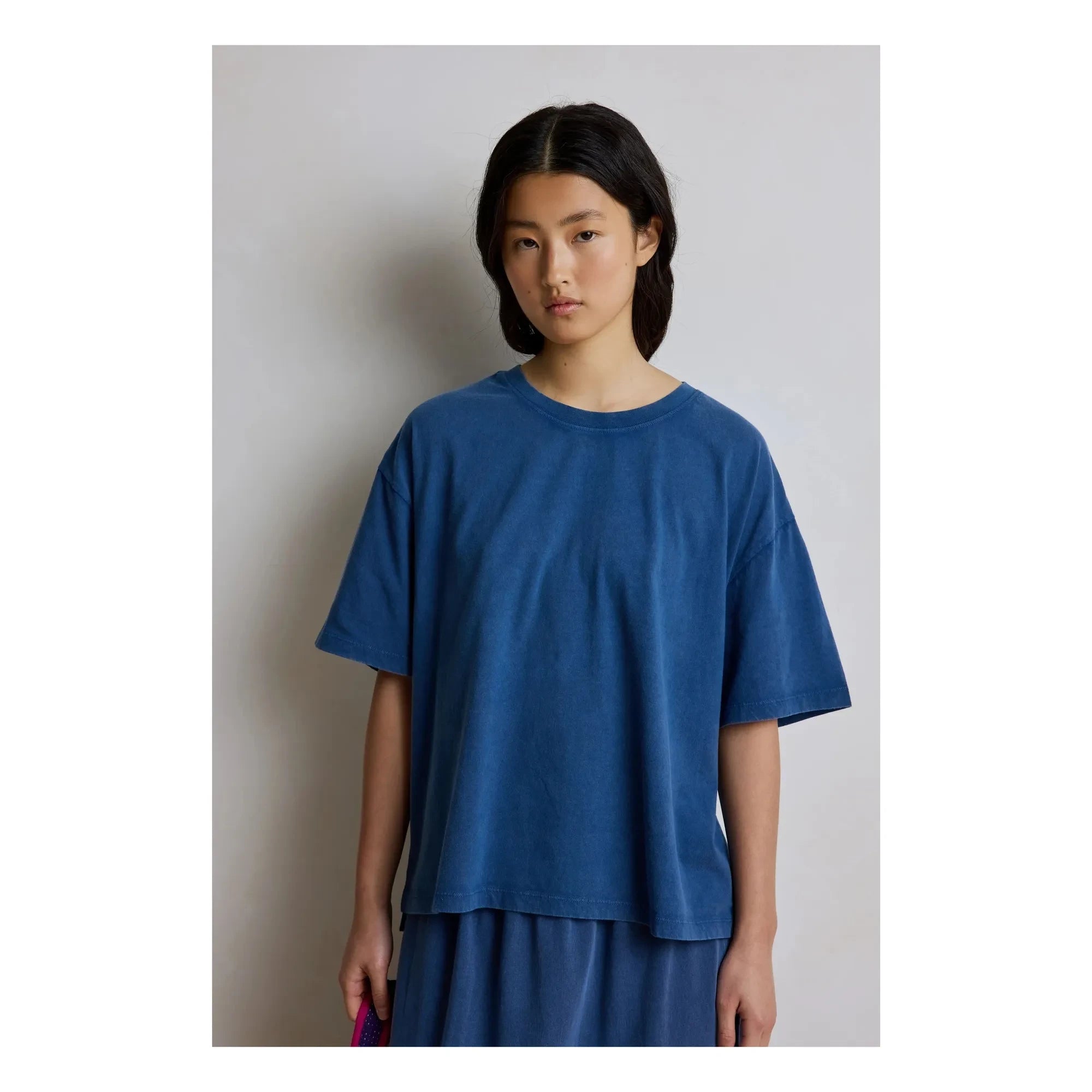 Hod - Camiseta de algodón Ambre | Azul marino