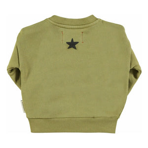Piupiuchick - Sudadera Tigre Algodón Orgánico | Oliva