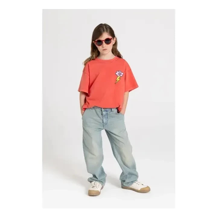 Pan comido - Camiseta Queen de algodón orgánico | Rojo cereza