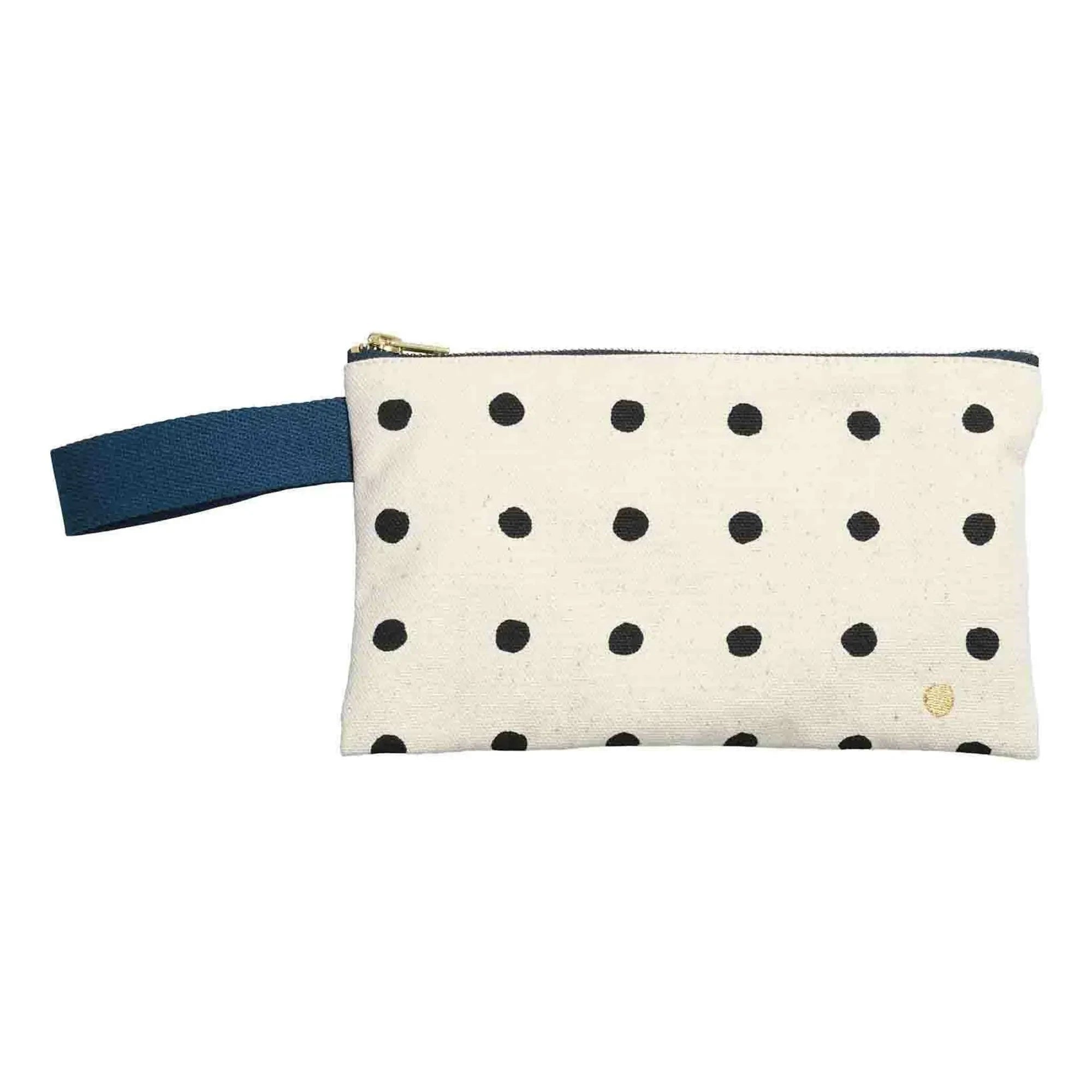 La guinda del pastel - Bolso clutch de algodón orgánico Mio con asa | Crudo