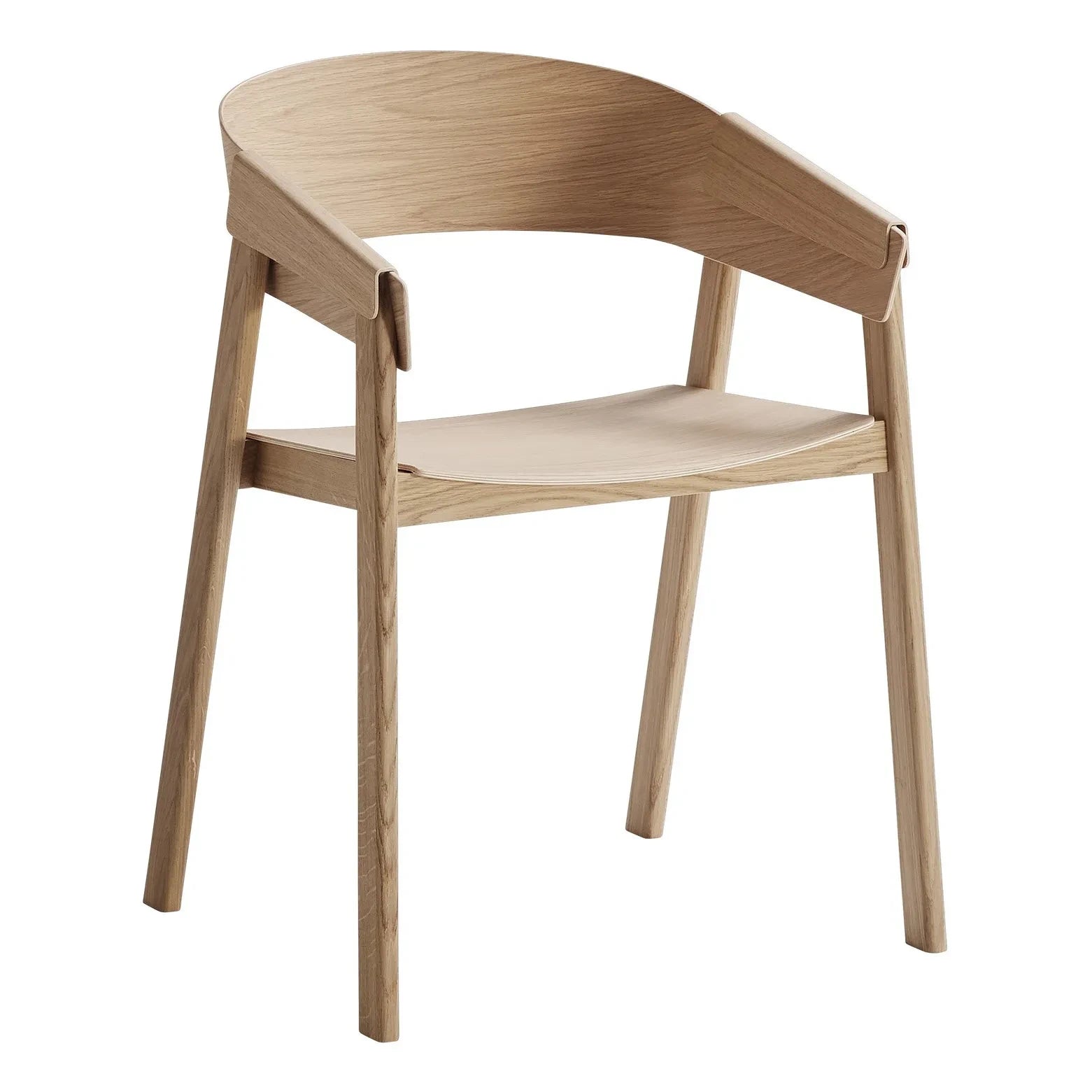 Muuto - Sillón de madera de roble | Roble