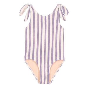 Studio Bohème - Traje de baño de algodón orgánico Roberta | Lila